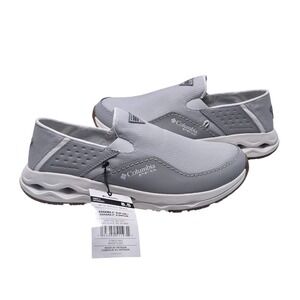 Columbia PFG Men's Bahama X Slip-On Water Shoes Grey Ice 8.5 Fishing Boat